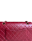 Chanel Classic Medium Red