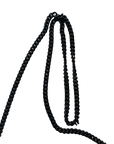 Saint Laurent Cassandra Black Wallet On Chain