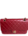 Chanel Classic Medium Red