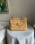 Chanel Mark Caviar Skin Chain Shoulder Bag