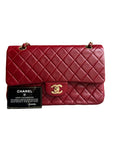 Chanel Classic Medium Red