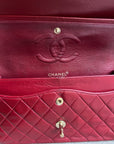 Chanel Classic Medium Red