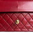 Chanel Classic Medium Red