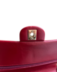 Chanel Classic Medium Red