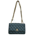 Chanel Matelasse WOC Army Green