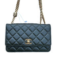 Chanel Matelasse WOC Army Green