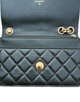 Chanel Matelasse WOC Army Green
