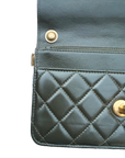 Chanel Matelasse WOC Army Green
