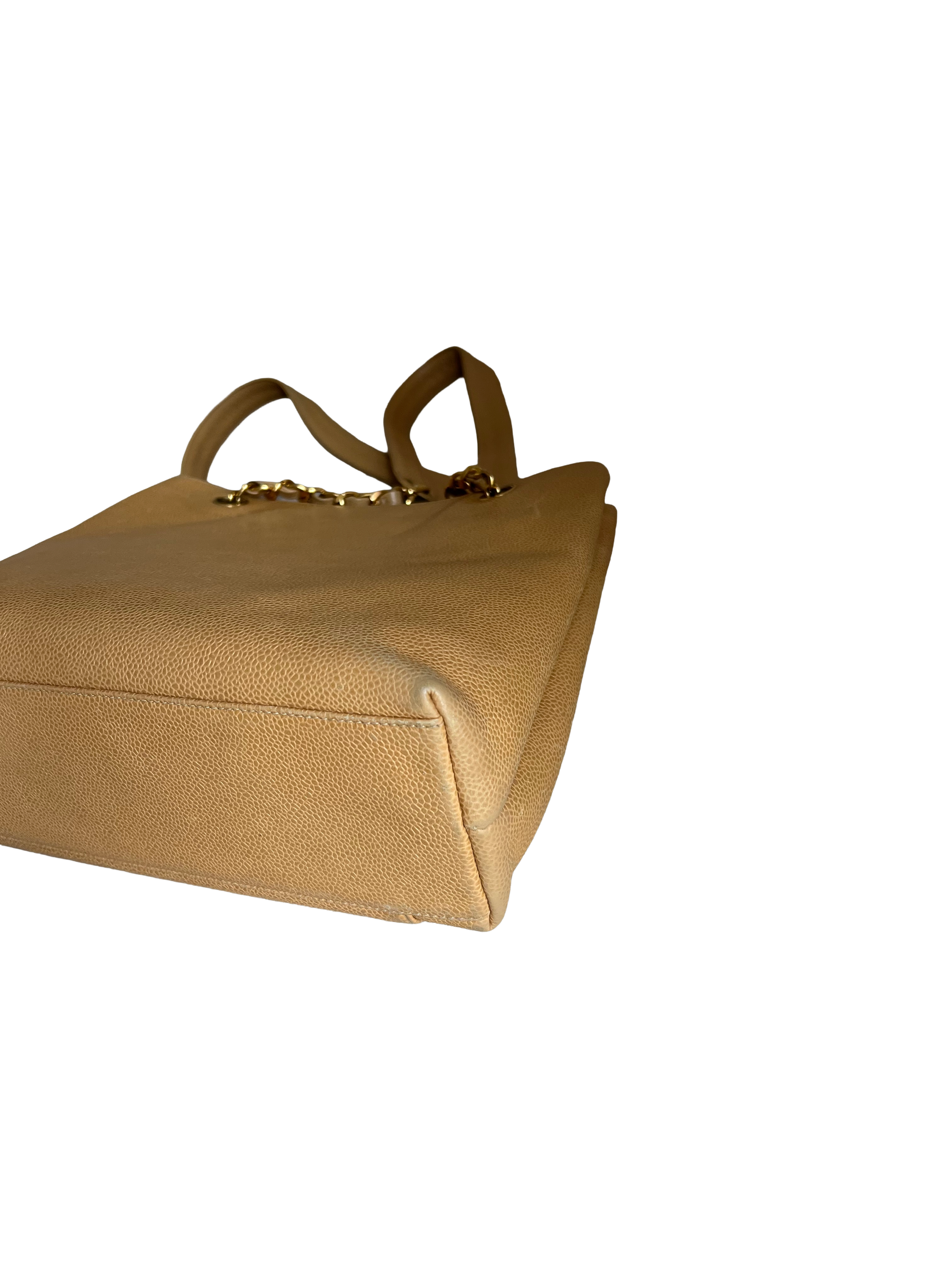 Chanel Mark Caviar Skin Chain Shoulder Bag