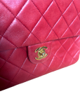 Chanel Classic Red Handbag