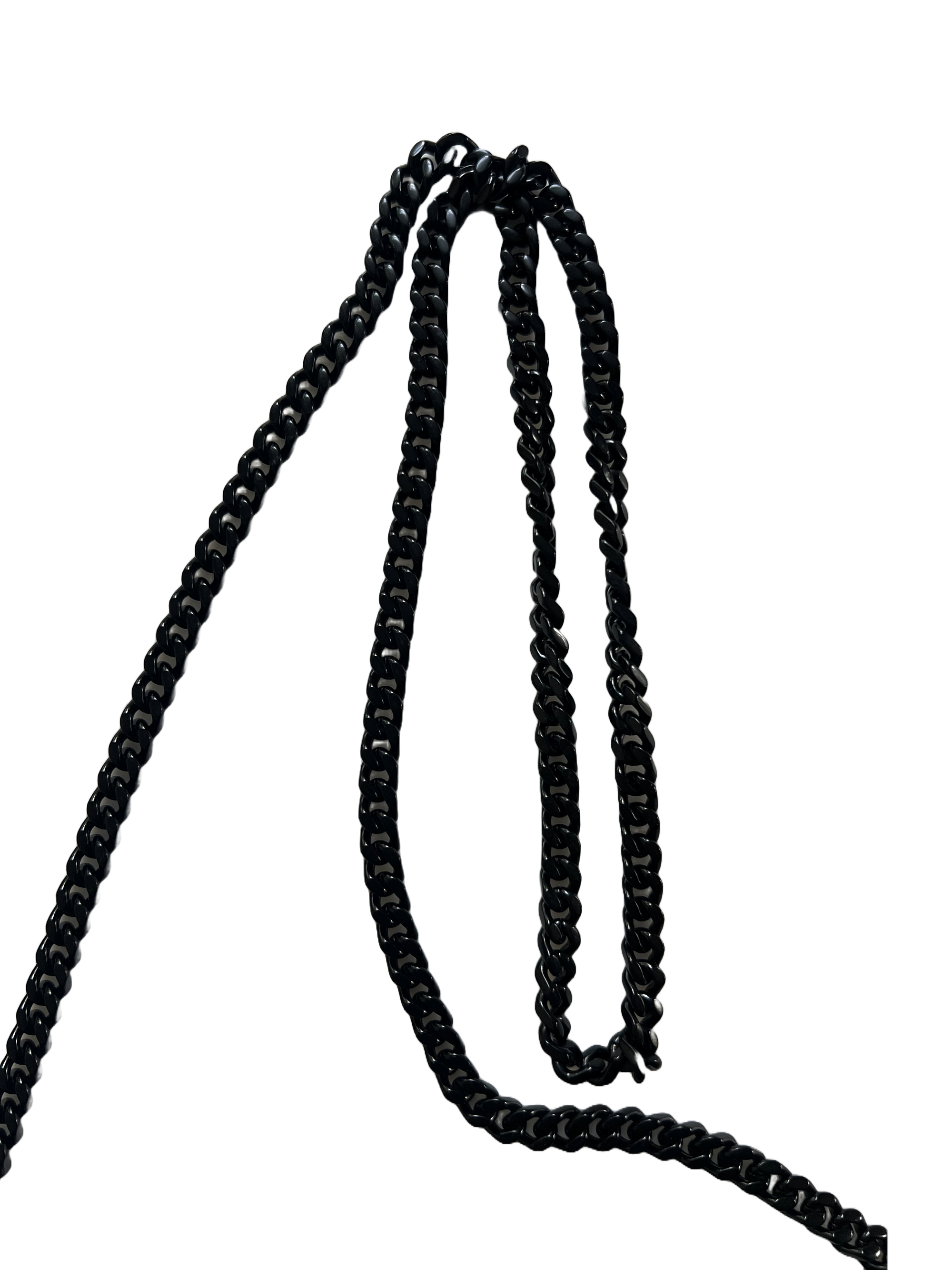 Saint Laurent Cassandra Black Wallet On Chain