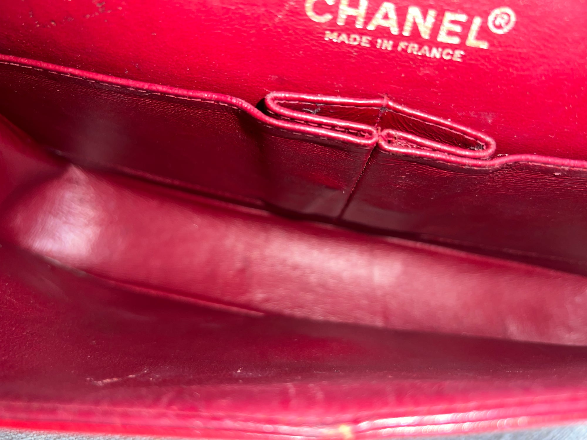 Chanel Classic Medium Red