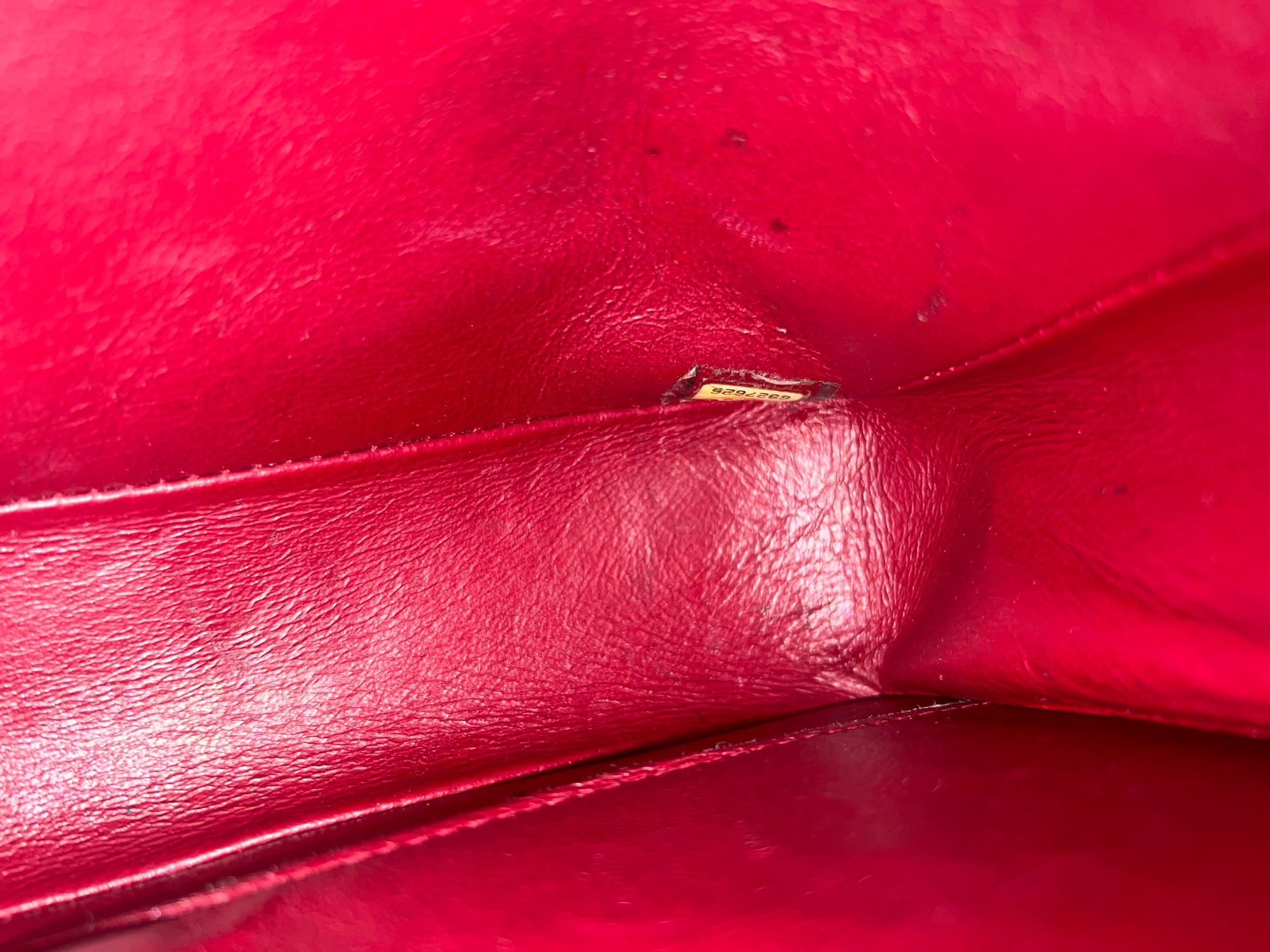 Chanel Classic Medium Red