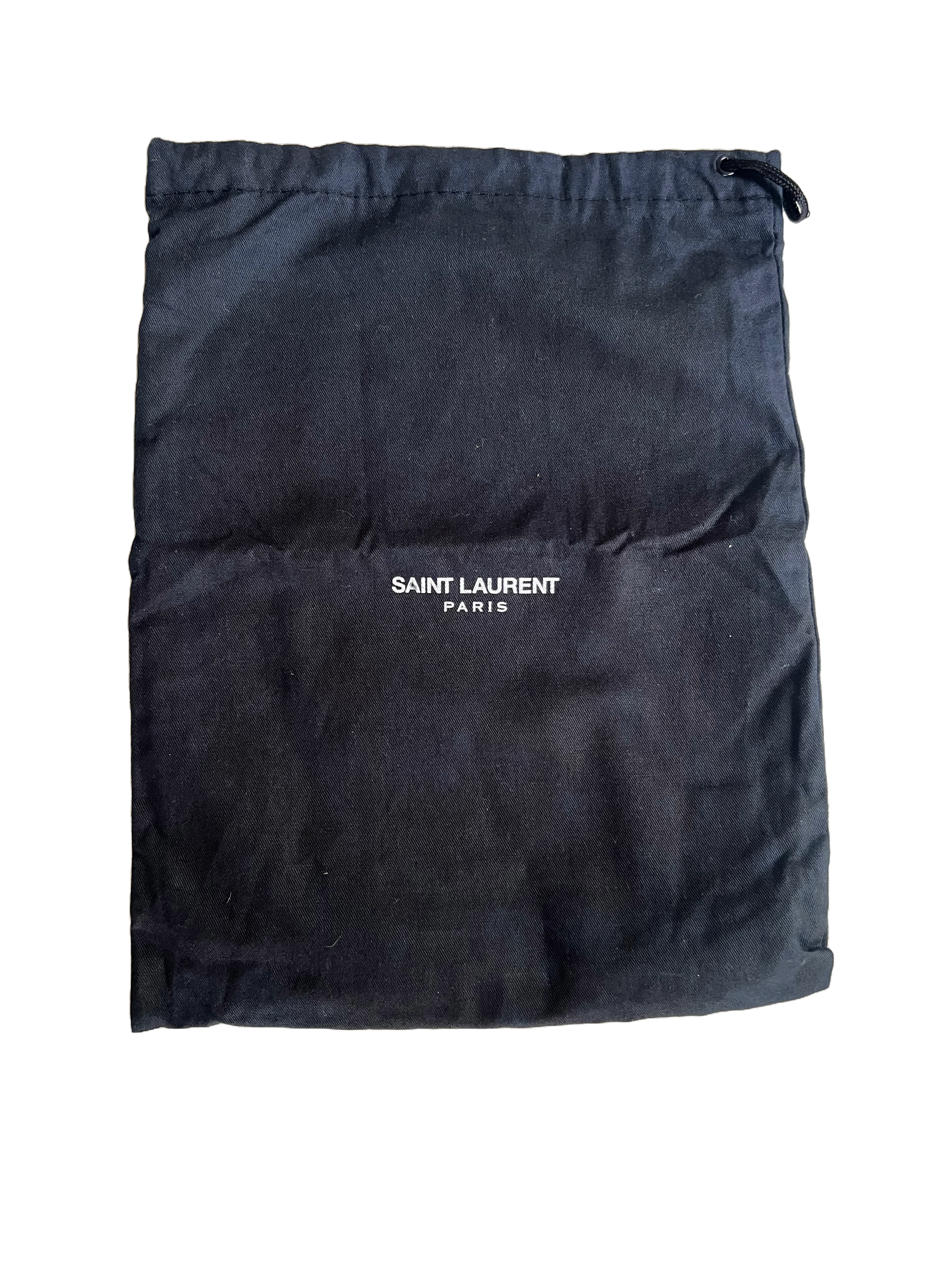 Saint Laurent Cassandra Black Wallet On Chain