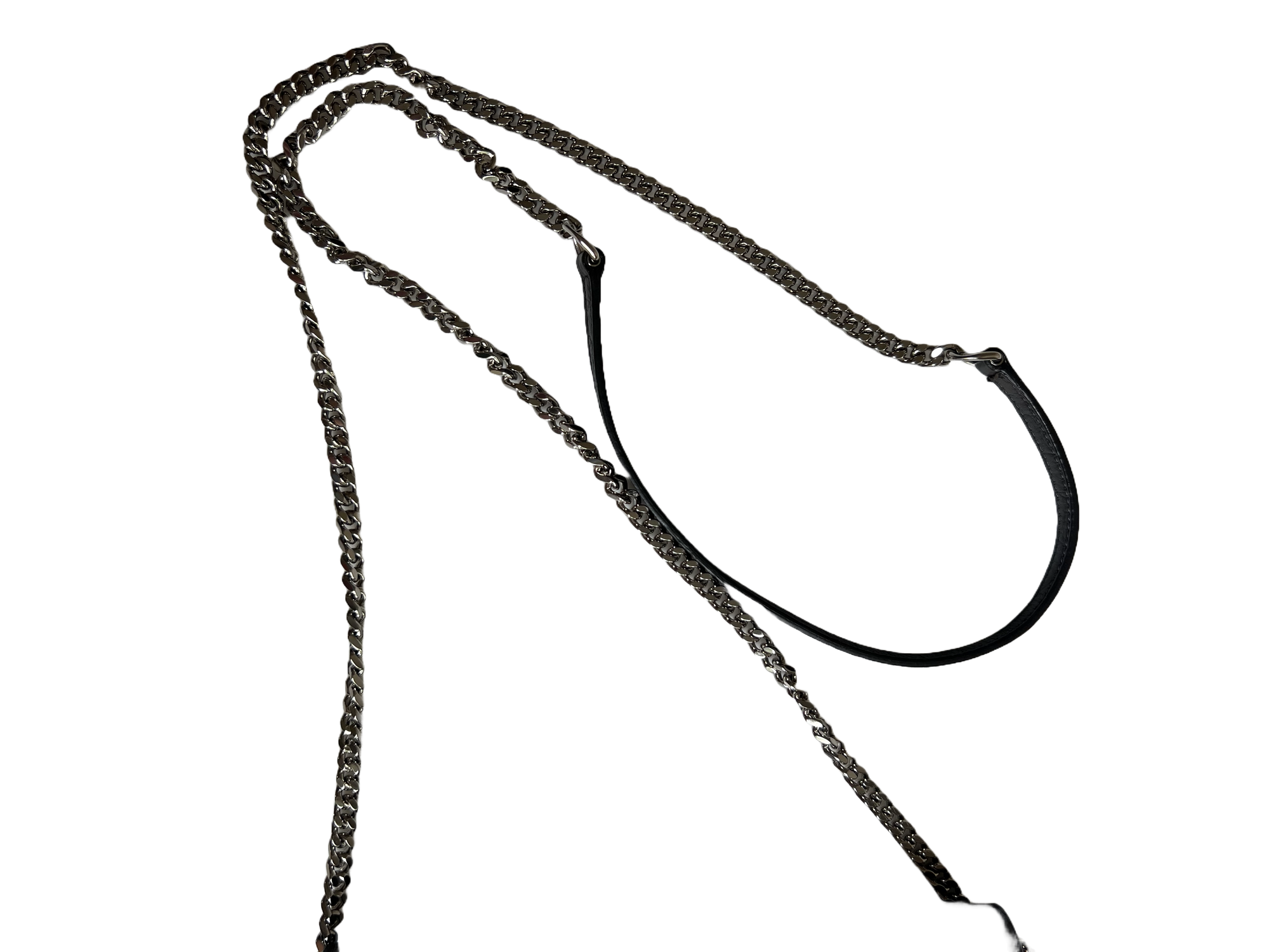 Saint Laurent croco wallet on chain bag