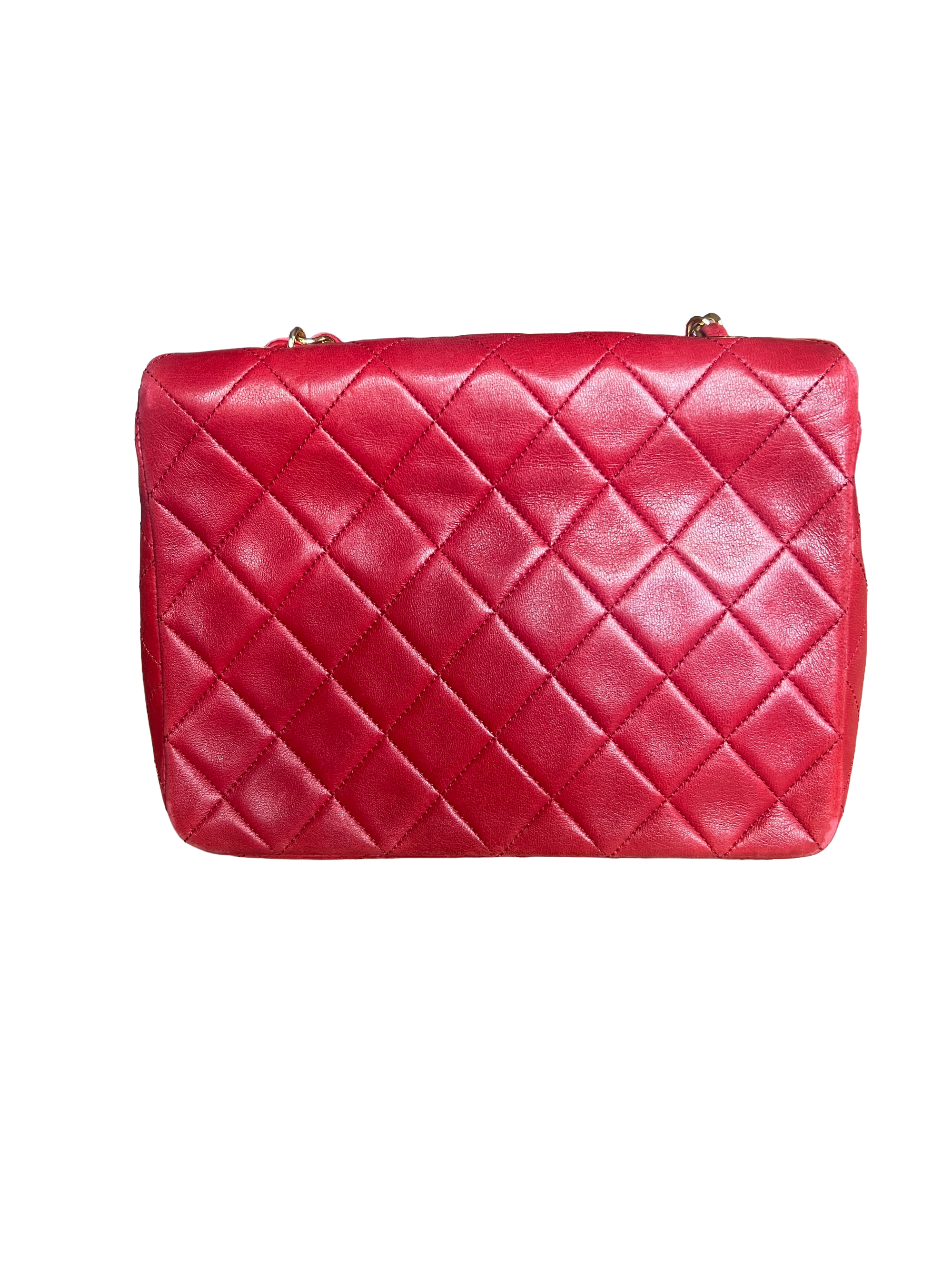 Chanel Classic Red Handbag