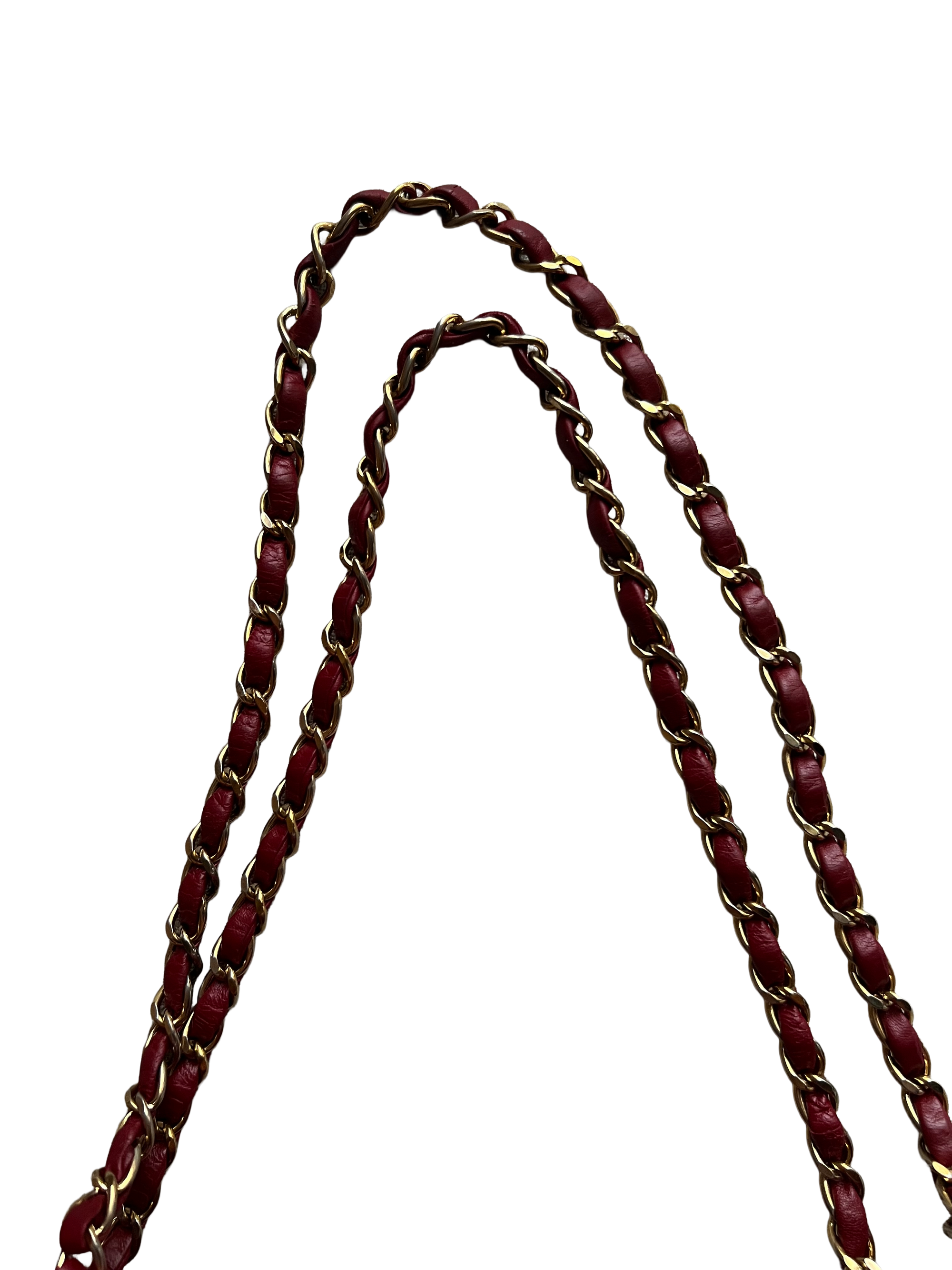Chanel Classic Medium Red
