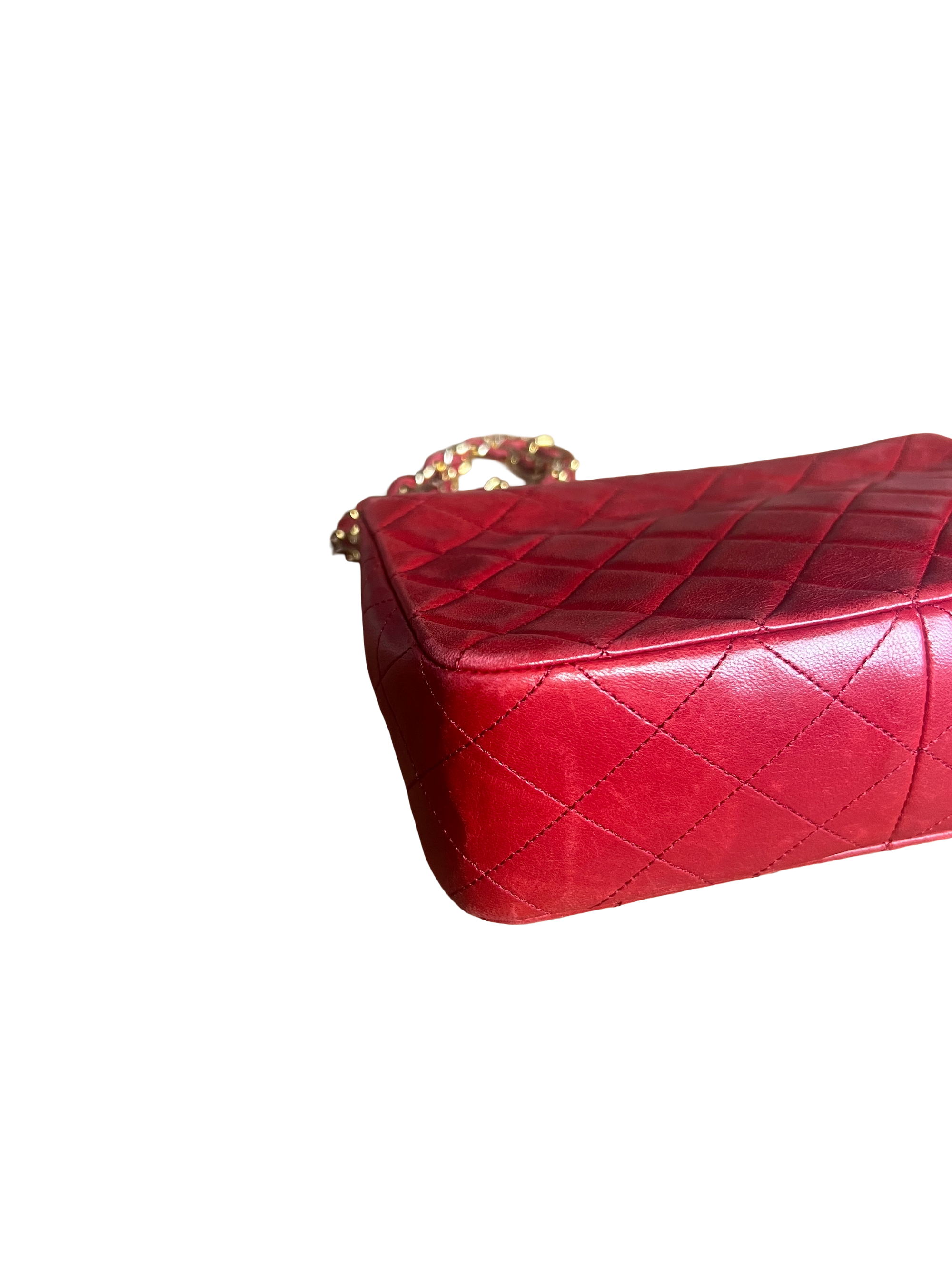 Chanel Classic Red Handbag