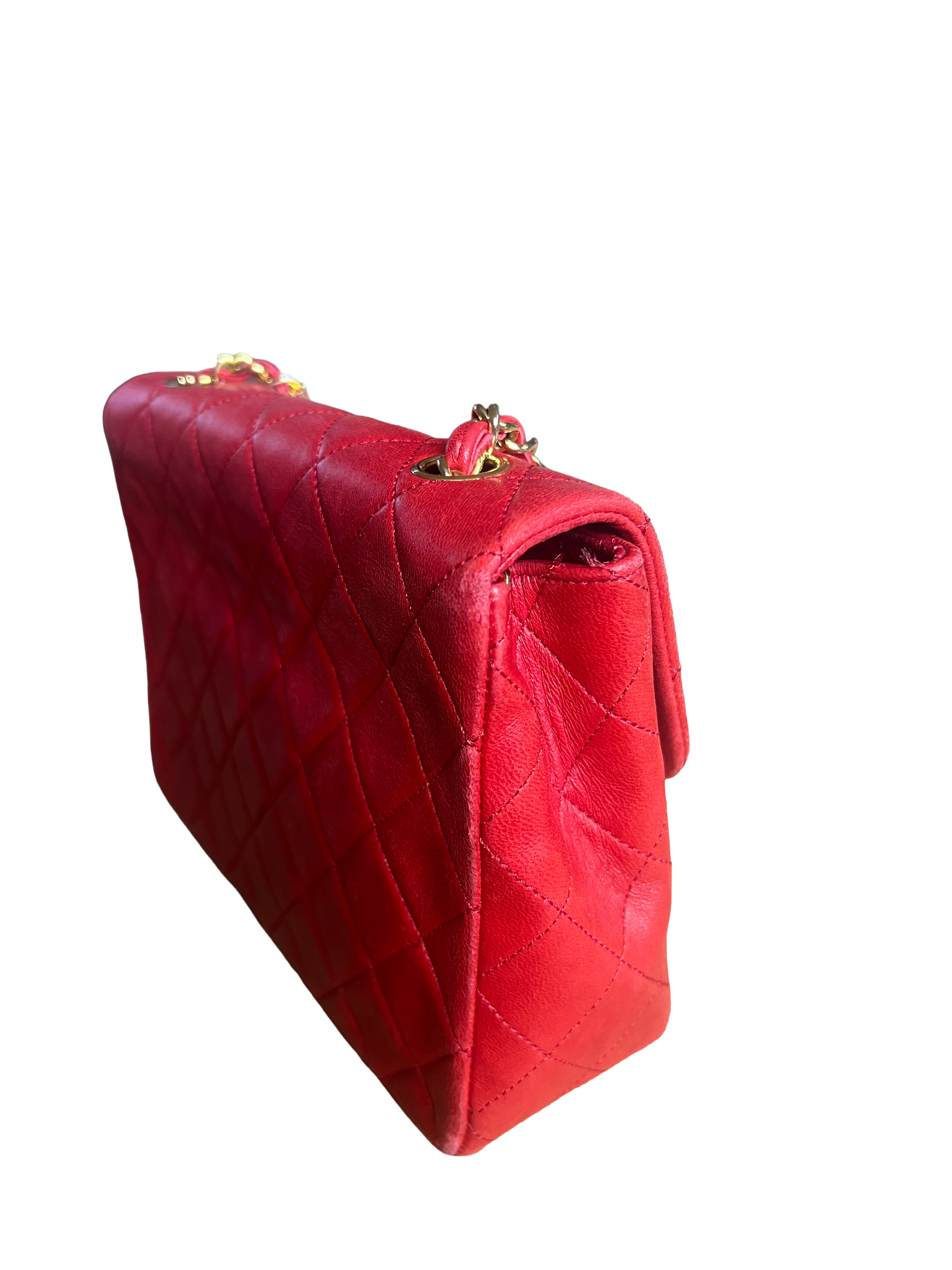 Chanel Classic Red Handbag