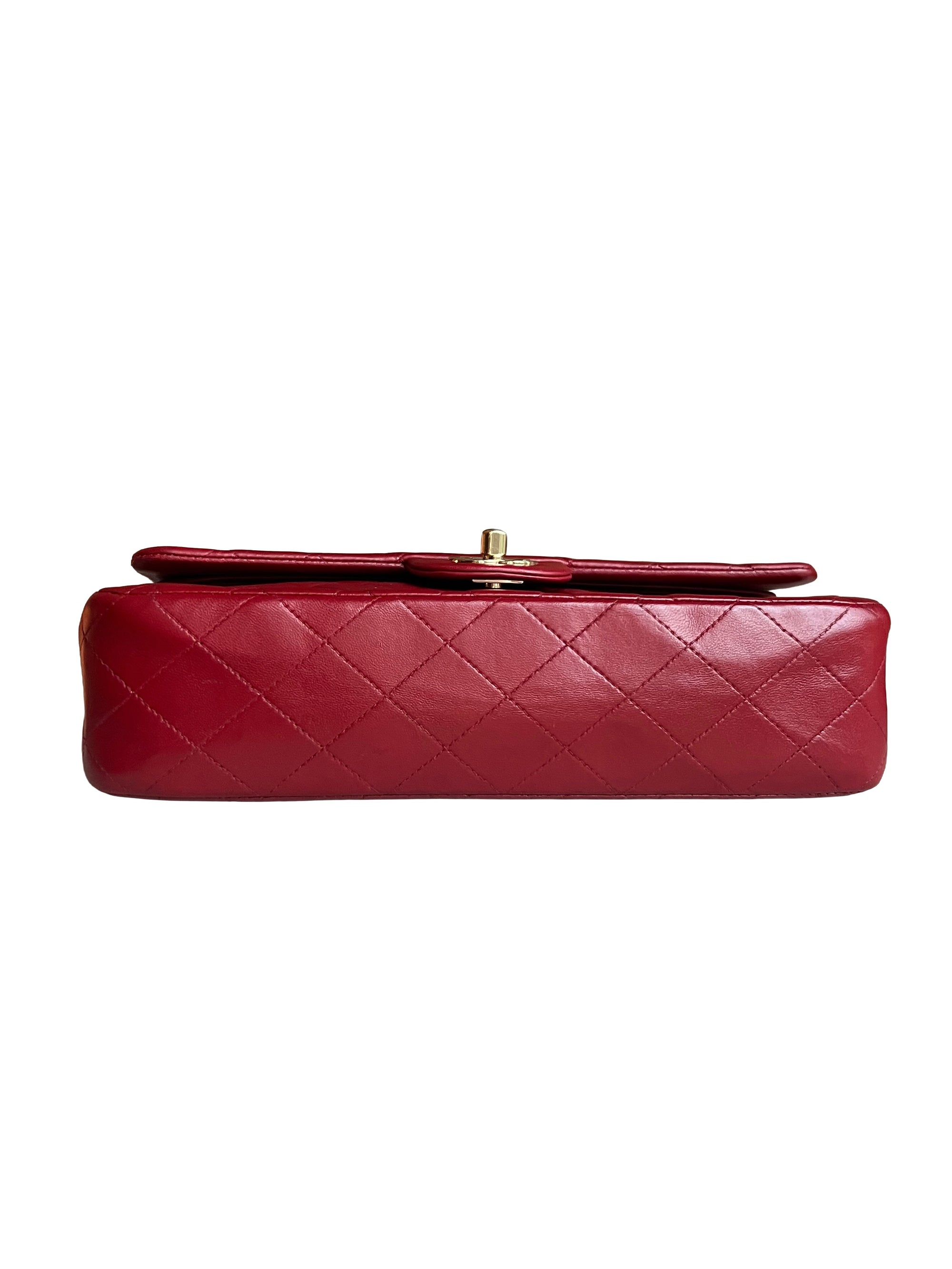 Chanel Classic Medium Red