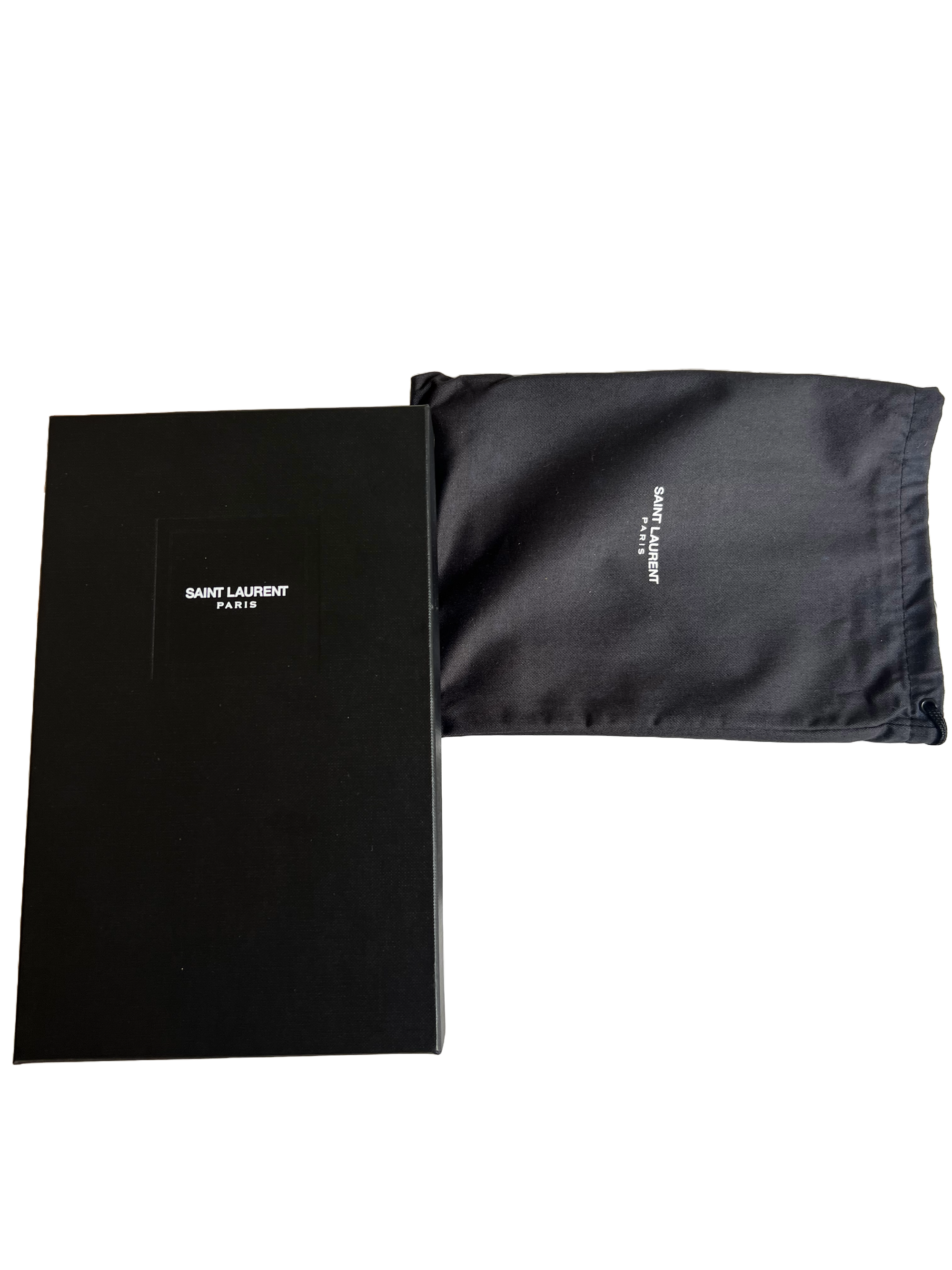 Saint Laurent croco wallet on chain bag