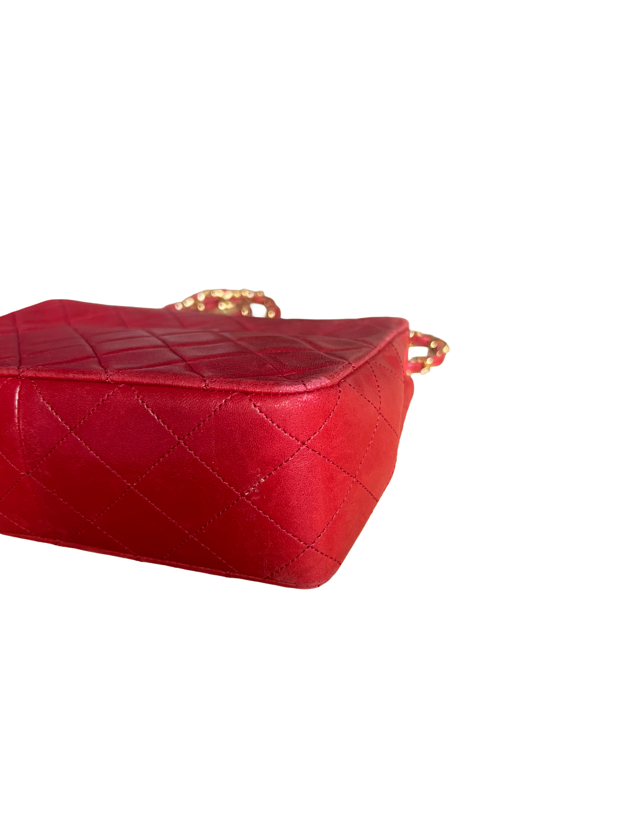 Chanel Classic Red Handbag