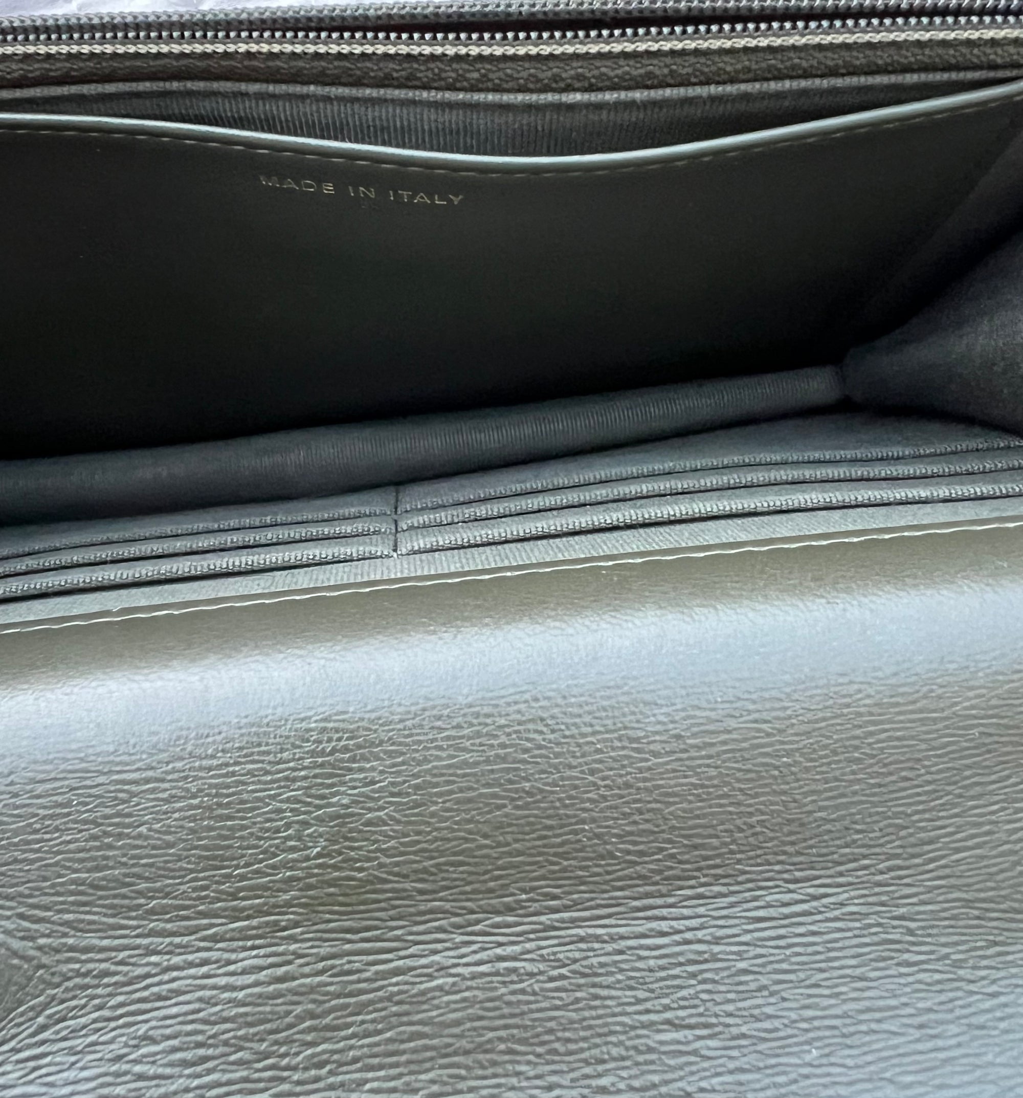 Chanel Matelasse WOC Army Green